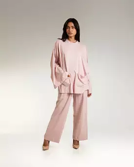 Melayu Sleepwear (Dusty Pink Jersey)