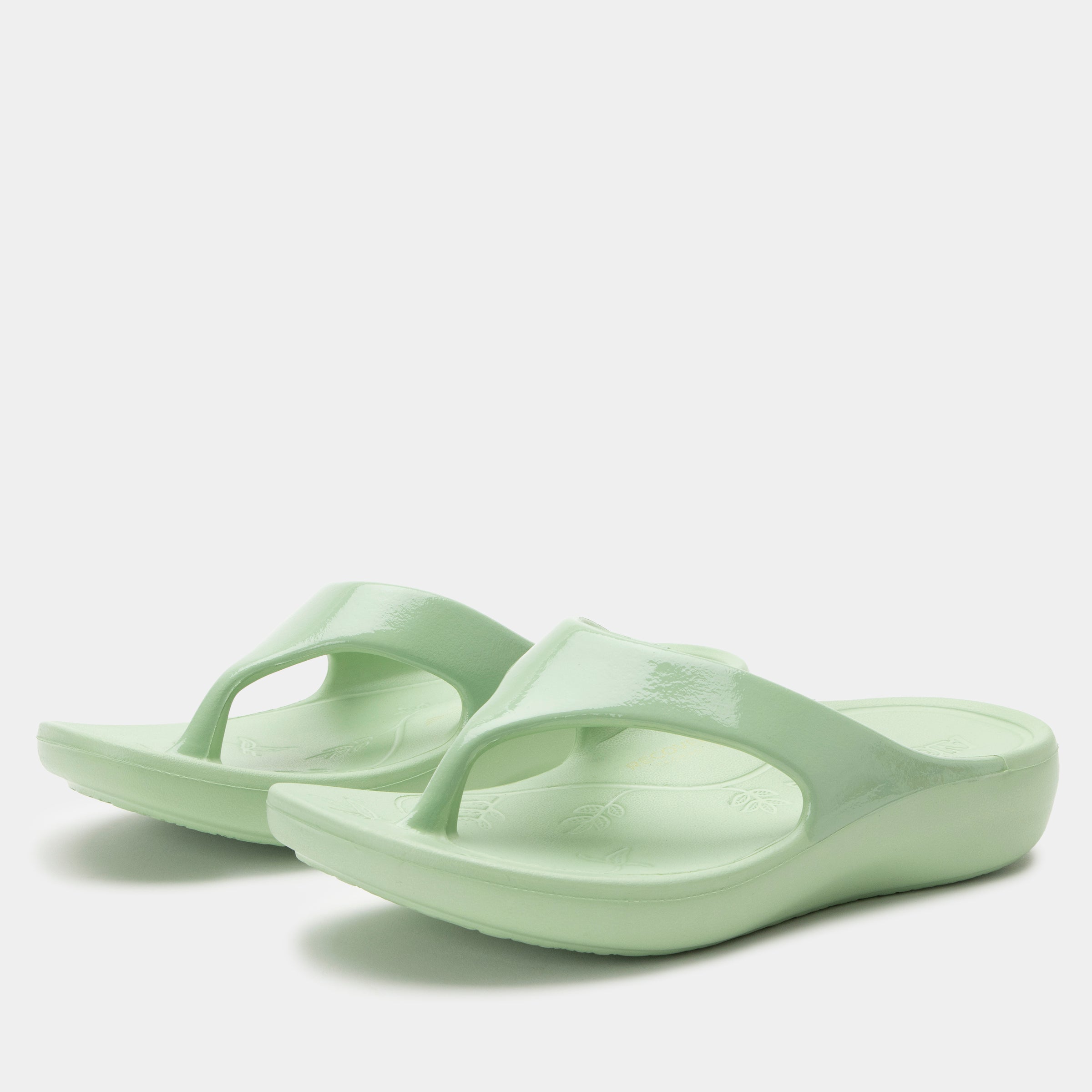 Mint Gloss Sandal