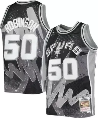 NBA David Robinson San Antonio Spurs Hardwood Classics 1998/99 Hyper Hoops Swingman Jersey by Mitchell & Ness Men's