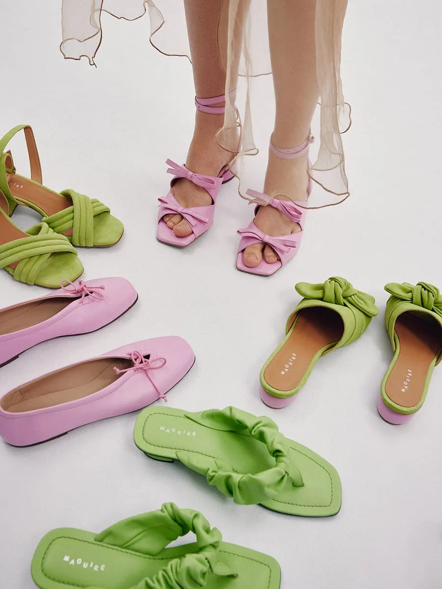 Pistachio Sandal from Modena