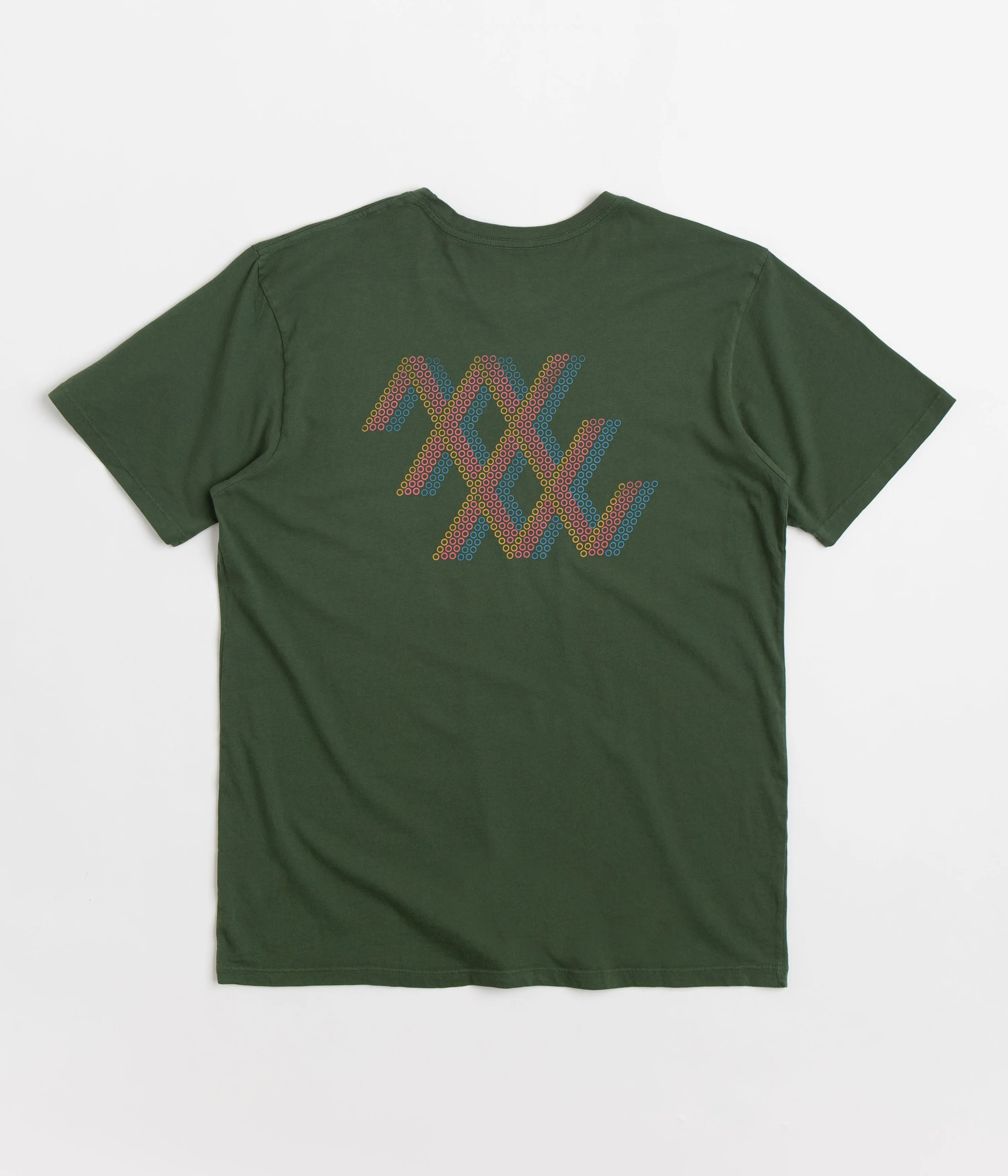 Mollusk Energy Lattice T-Shirt in Rover Green Color