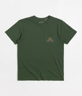 Mollusk Energy Lattice T-Shirt in Rover Green Color