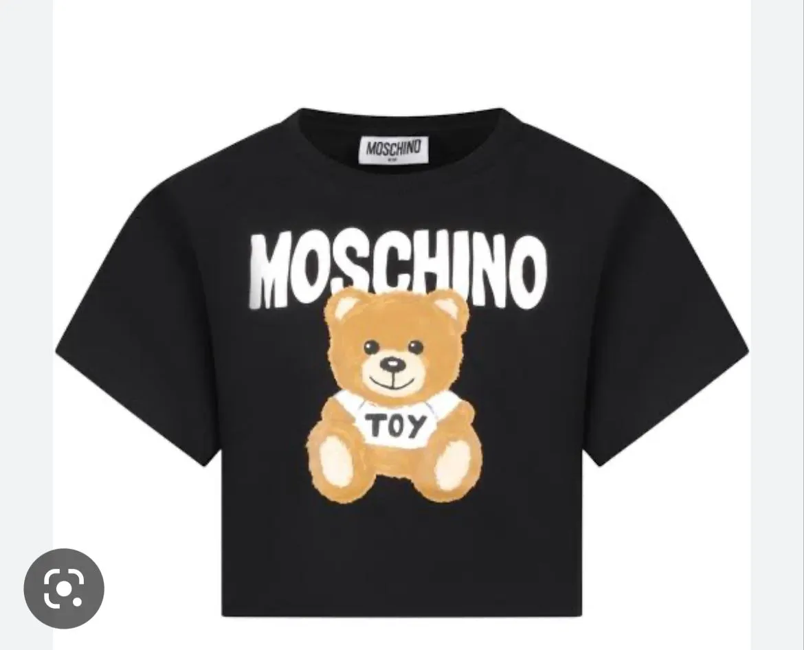 Black Moschino Bear T-Shirt