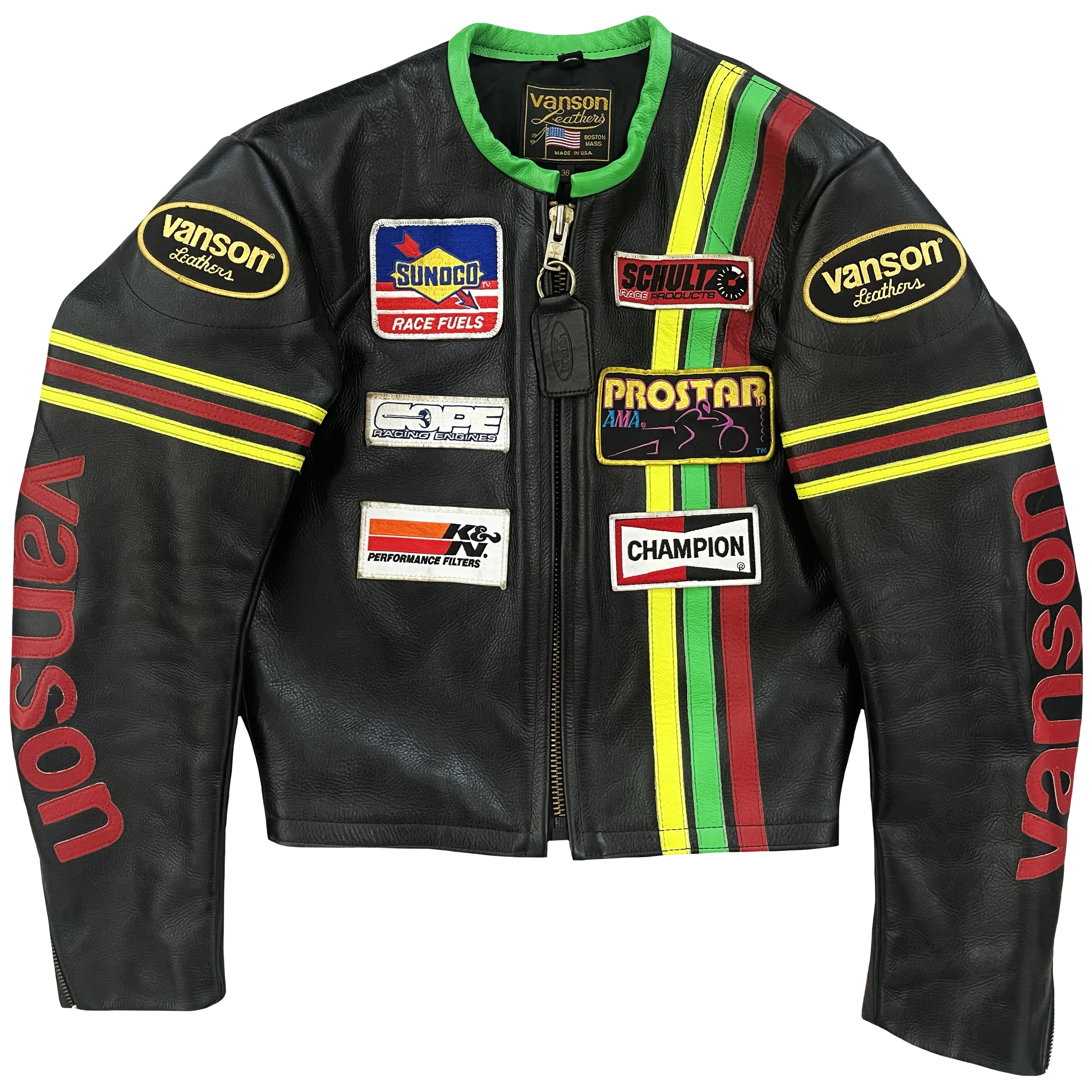 Motorcycle Racer Jacket by Vanson Leathers