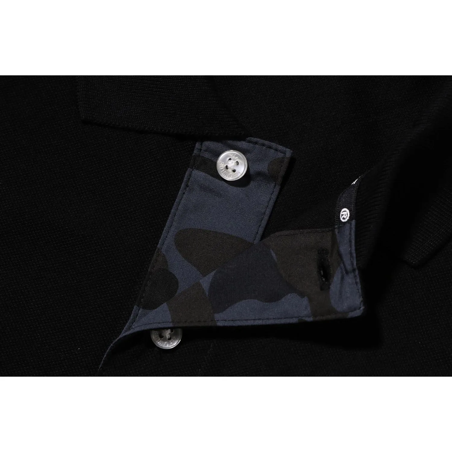 Mr Bathing Ape Long Sleeve Polo Mens