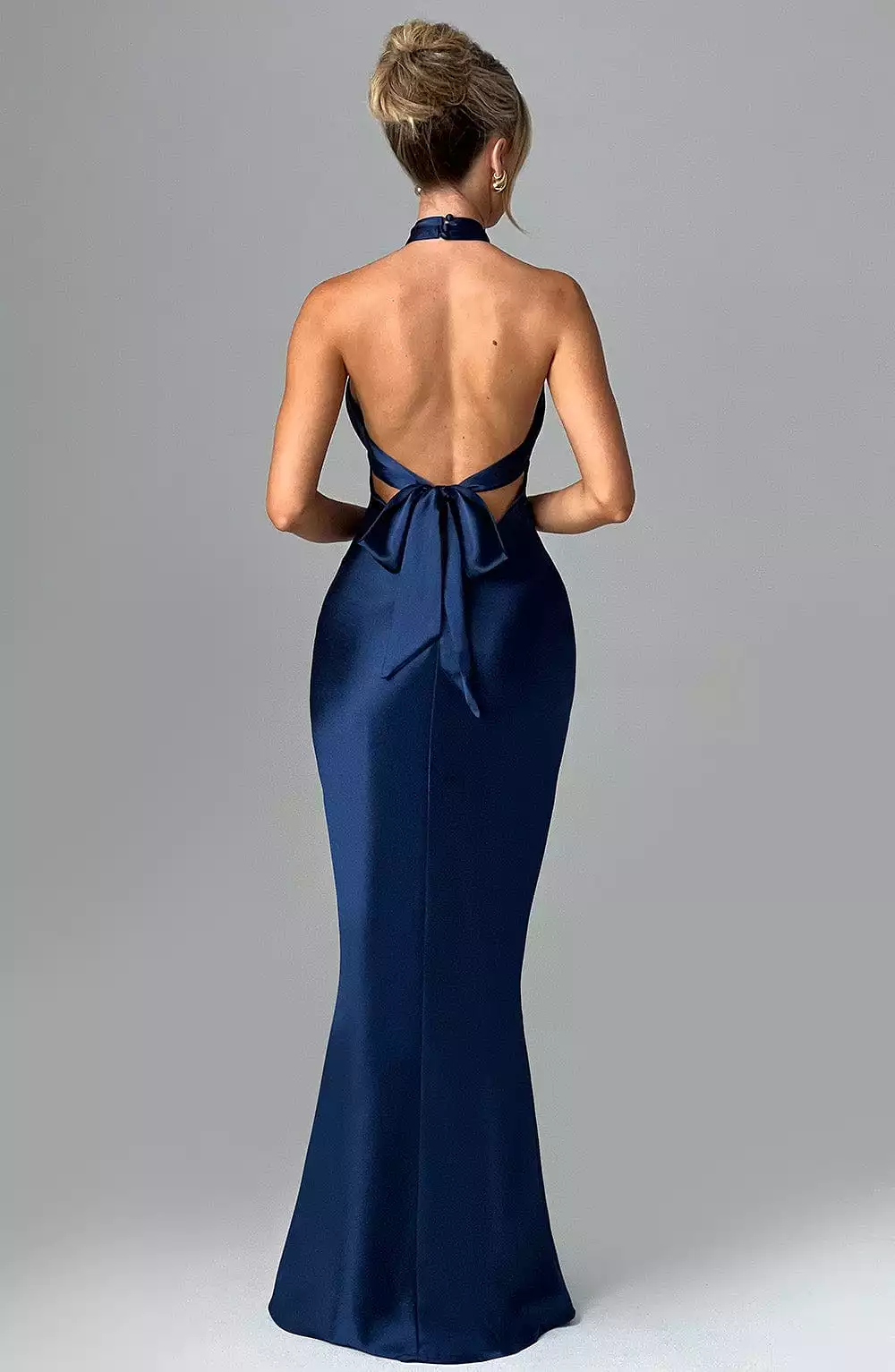 Navy Maxi Dress - Dimitra