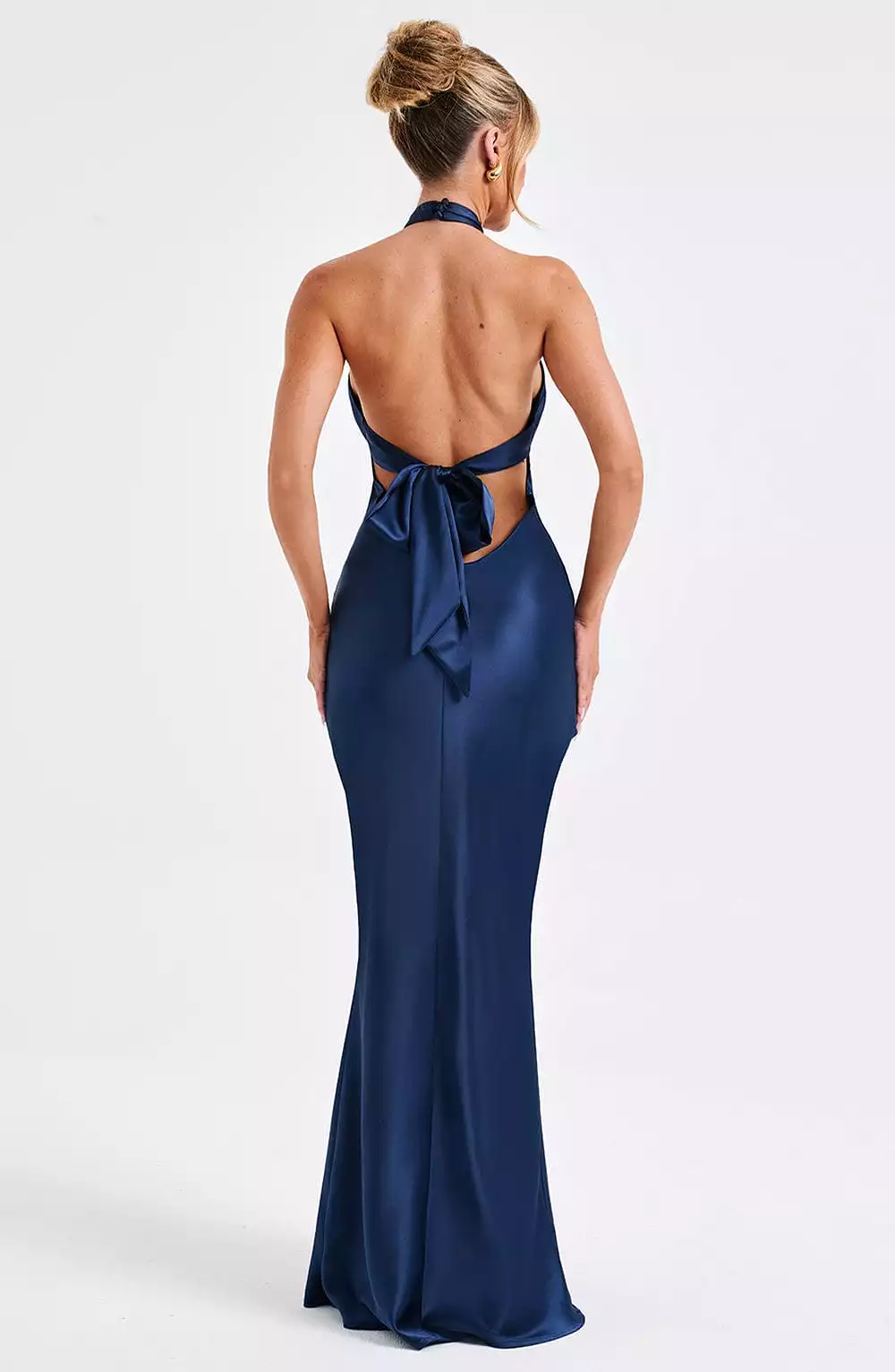 Navy Maxi Dress - Dimitra