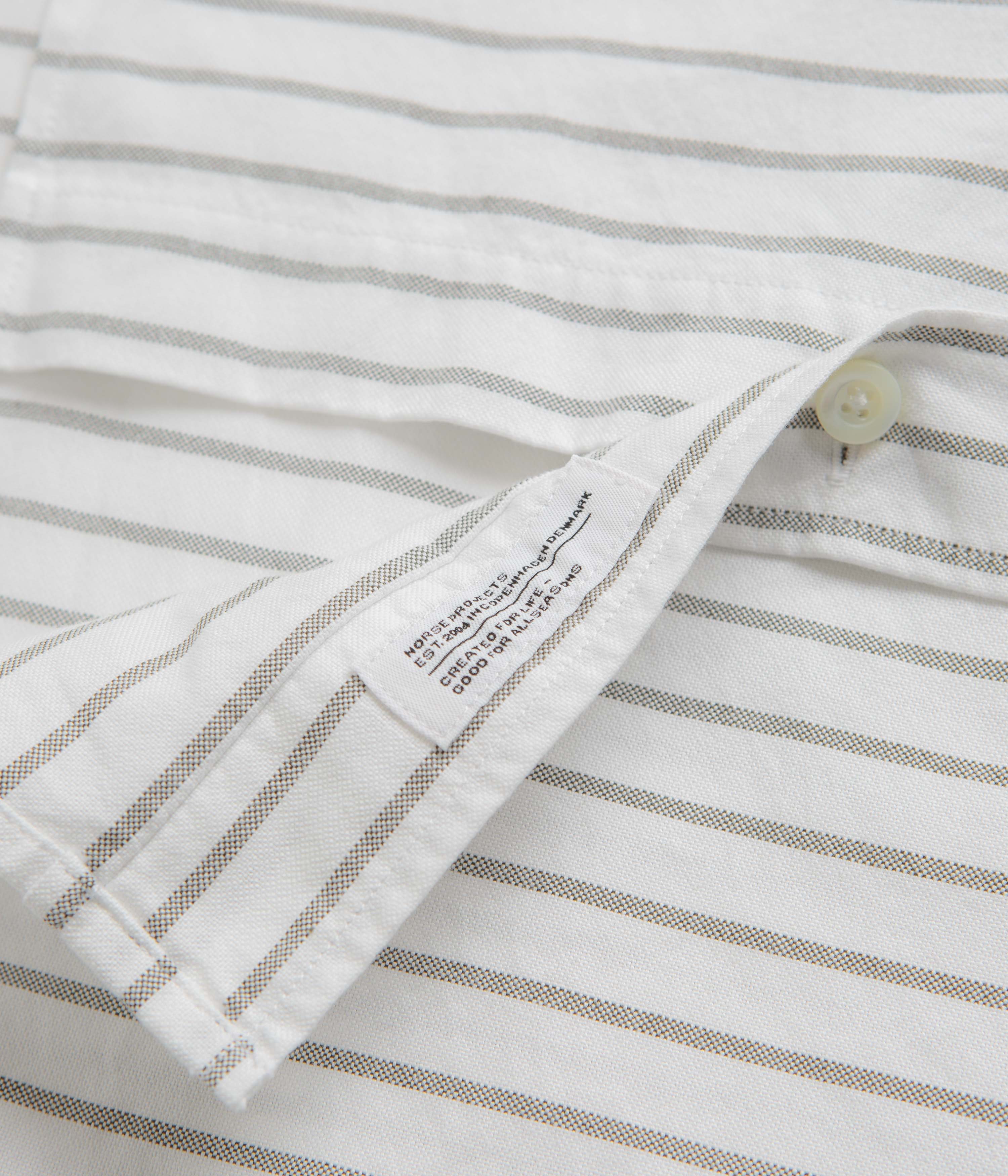 Norse Projects Algot Monogram Shirt - Spruce Green for sale online.