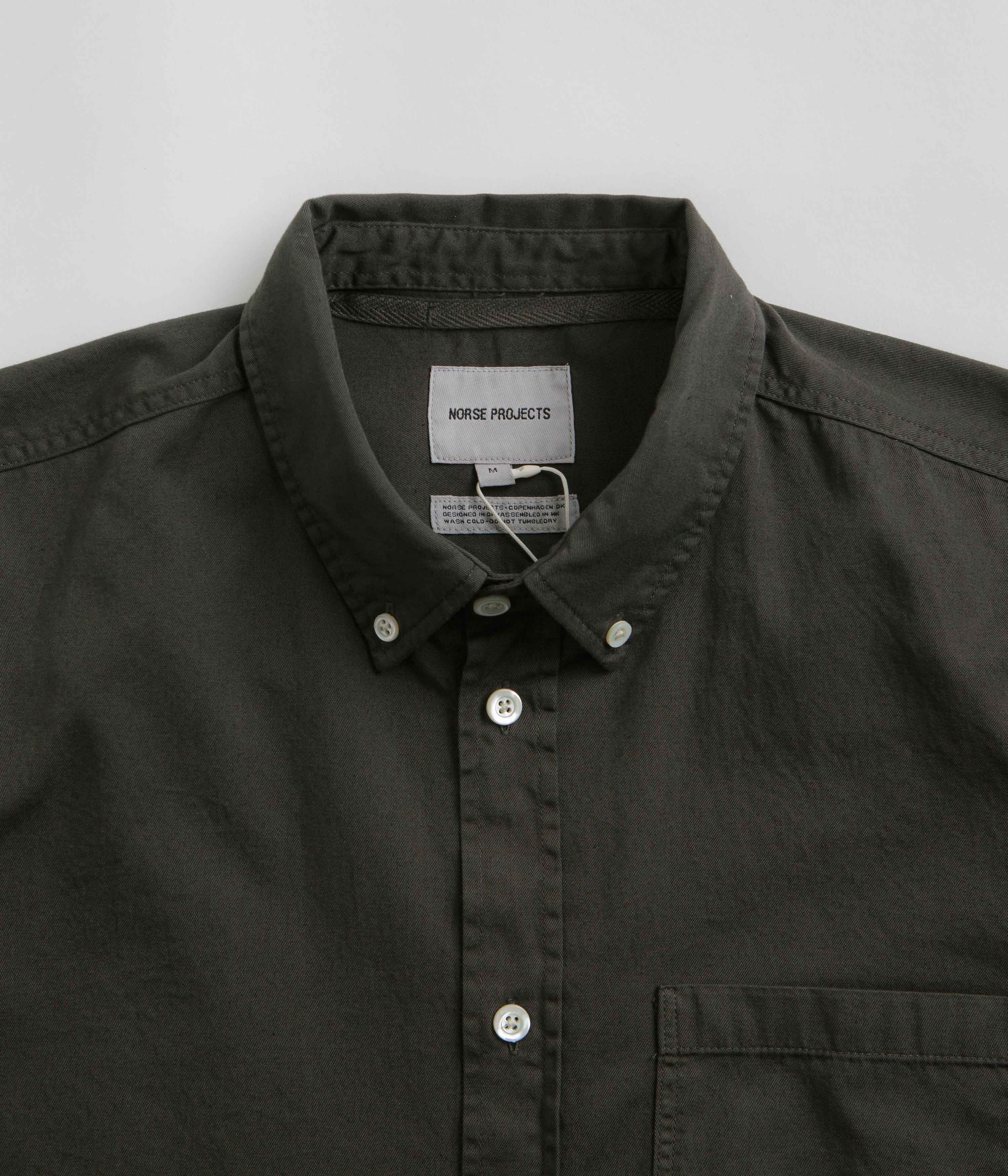 Norse Projects Anton Shirt - Beech Green