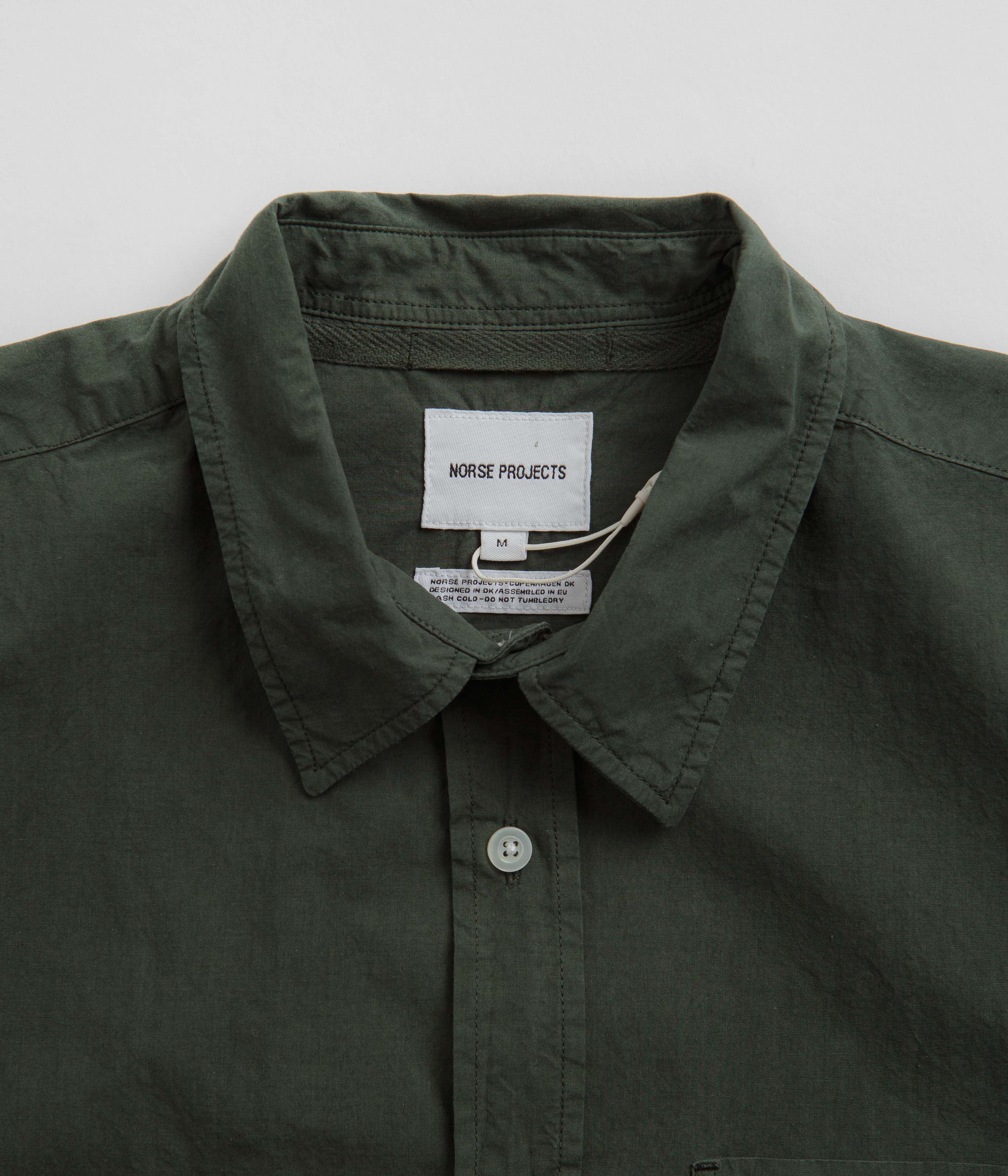 Norse Projects Osvald Shirt - Spruce Green