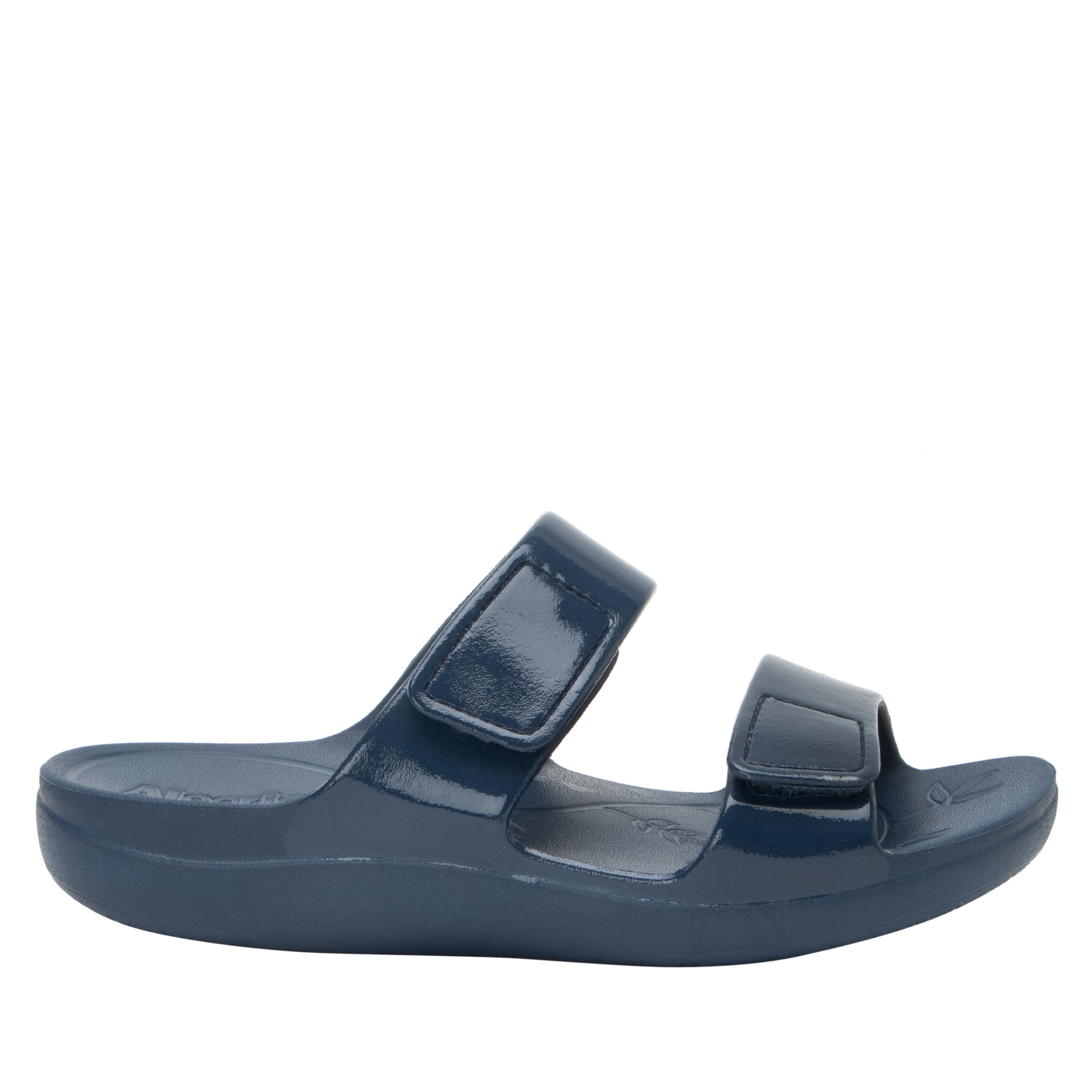 Orbyt Navy Gloss Sandal - Shop Now!