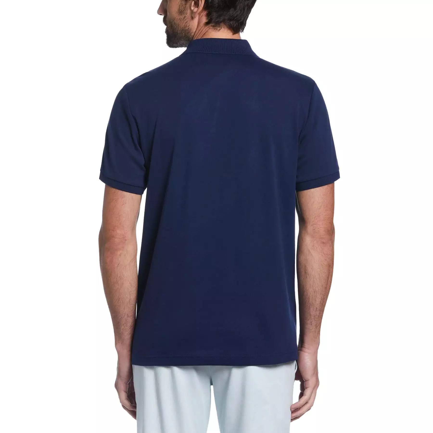 Original Penguin Men's Jacquard Front Polo Shirt.