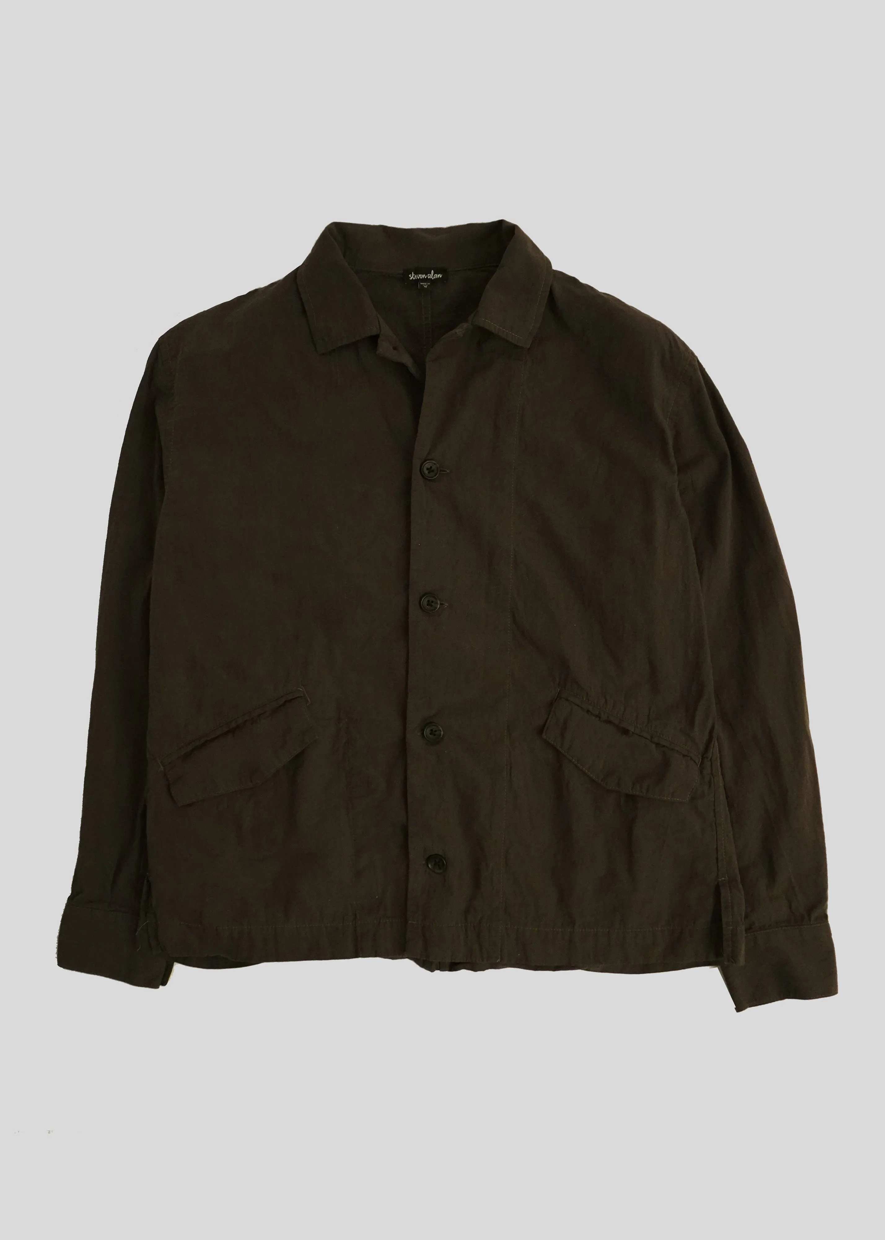 Dark Green Painter Shirt