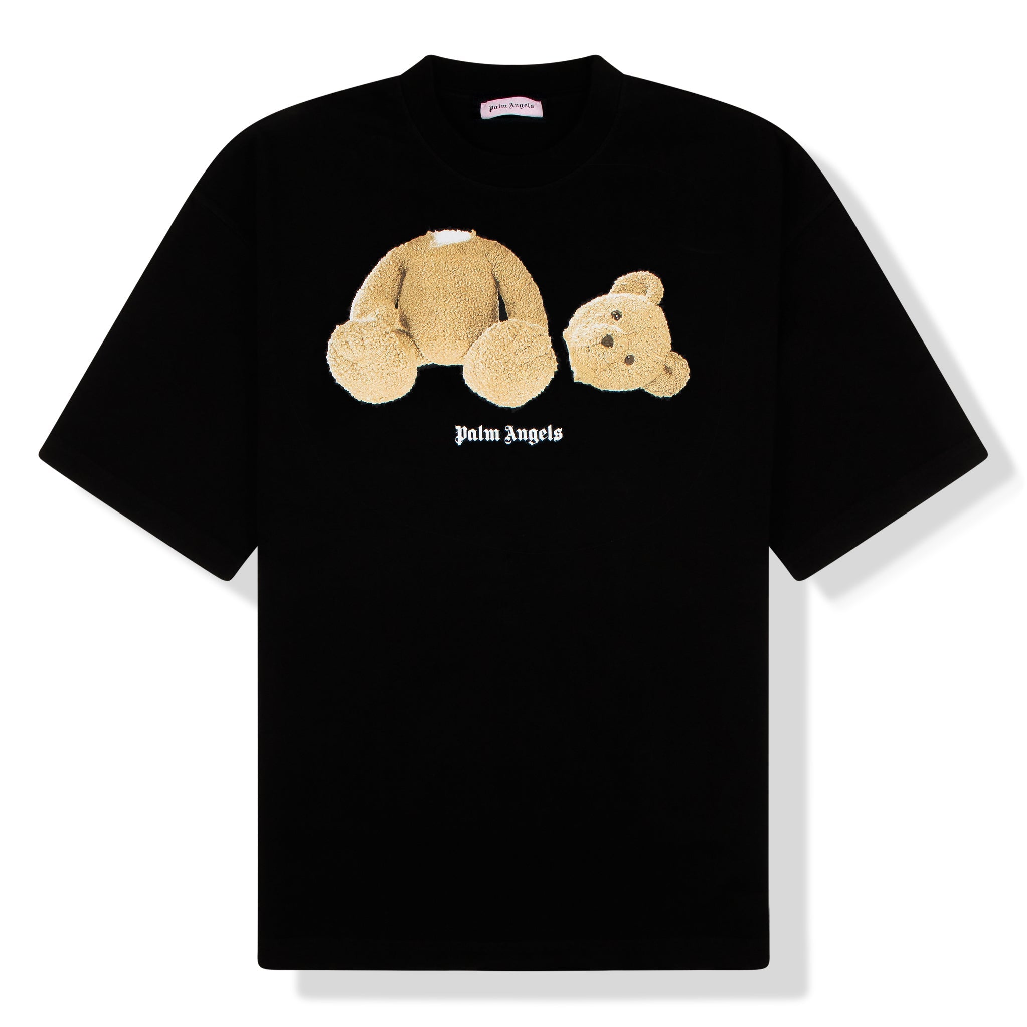 Palm Angels Bear T-Shirt - Black/Brown.