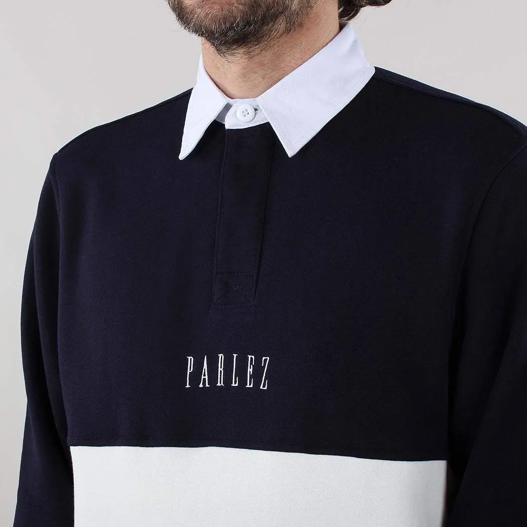 Parlez Rugby Polo Shirt with Purser Design