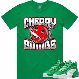 Penny 1 Stadium Green 1s Shirt - Red Cherry Bombs