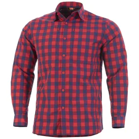 Pentagon Tactical Shirt Red Checks