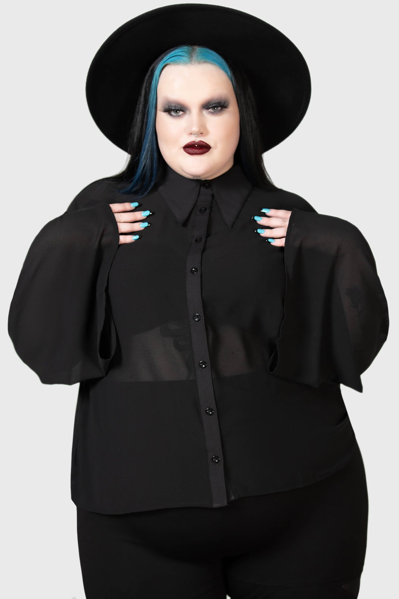 Plus Size Unhallowed Shirt - Affordable and Stylish