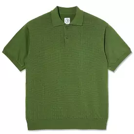 Polar Skate Co. Miles Polo Shirt - Garden Green - Buy Now