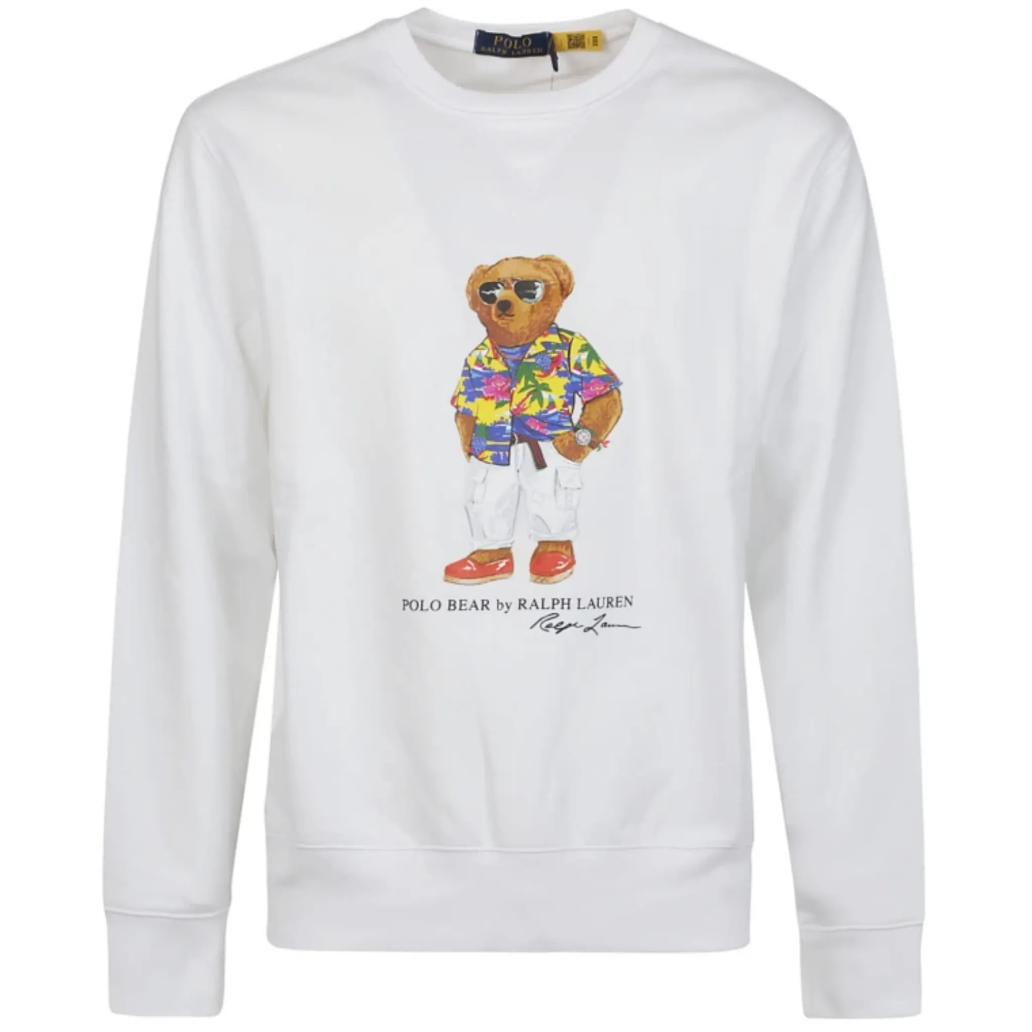 Polo Ralph Lauren Bear Crewneck White Sweater