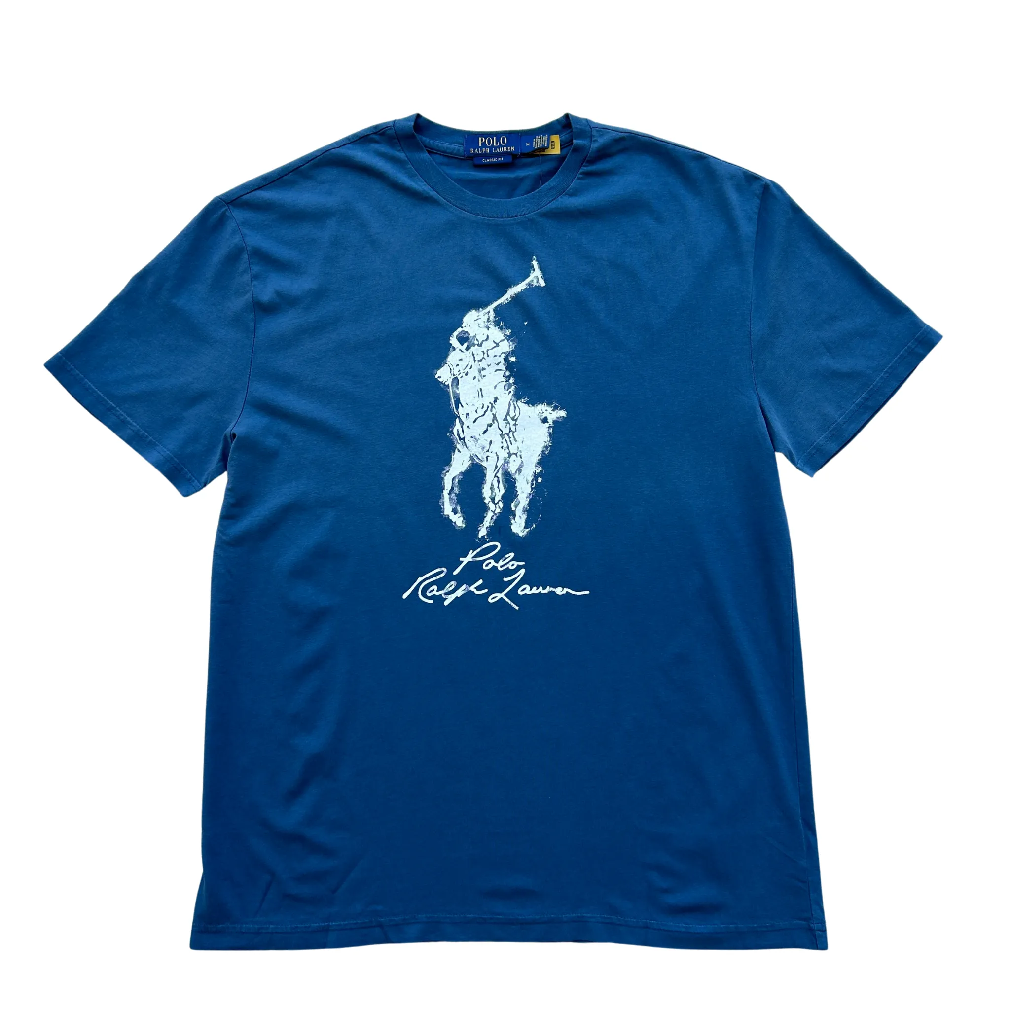 Polo Ralph Lauren Big Pony Jersey T-Shirt Blue