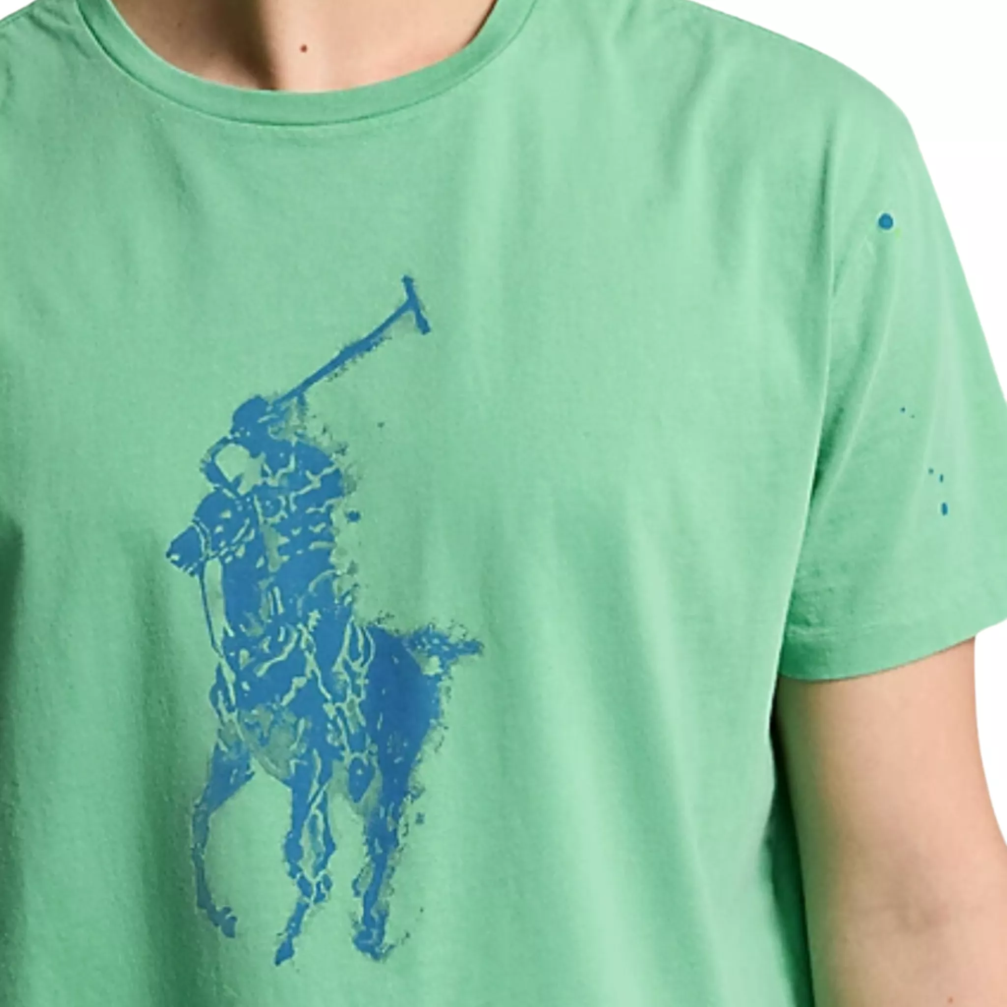 Polo Ralph Lauren Classic Fit Big Pony T-Shirt in Vineyard Green