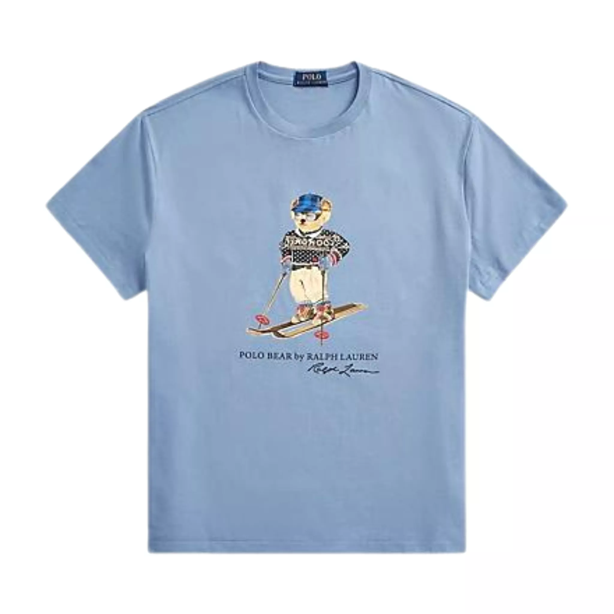 Polo Ralph Lauren Classic Polo Bear Jersey T-Shirt (Channel Blue)