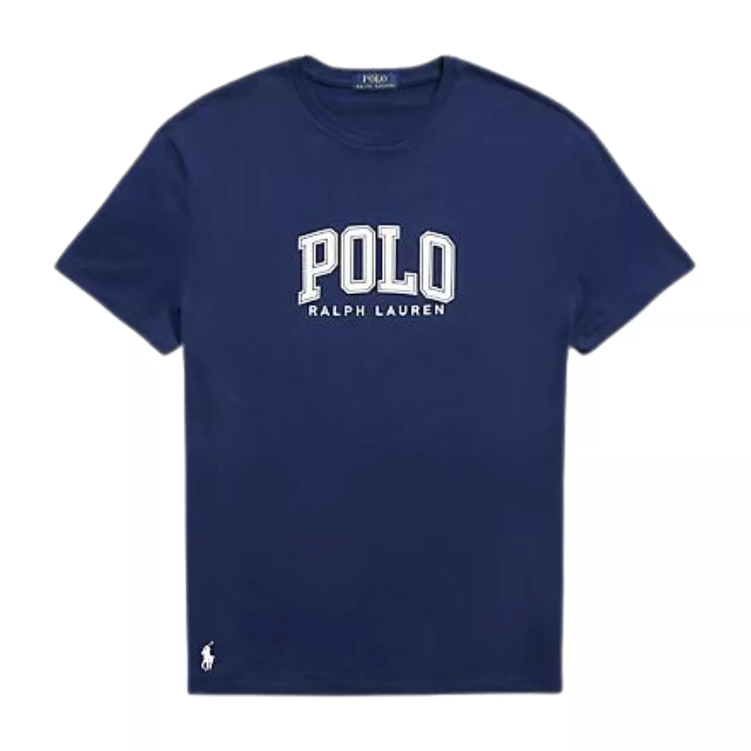 Polo Ralph Lauren Navy Classic Fit Collegiate Jersey T-Shirt