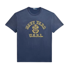 Polo Ralph Lauren Navy Yard Graphic T-Shirt - Classic Fit