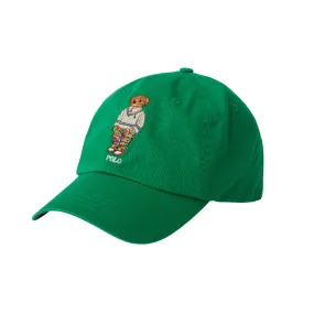 Polo Ralph Lauren Polo Bear Twill Ball Cap Billard Green