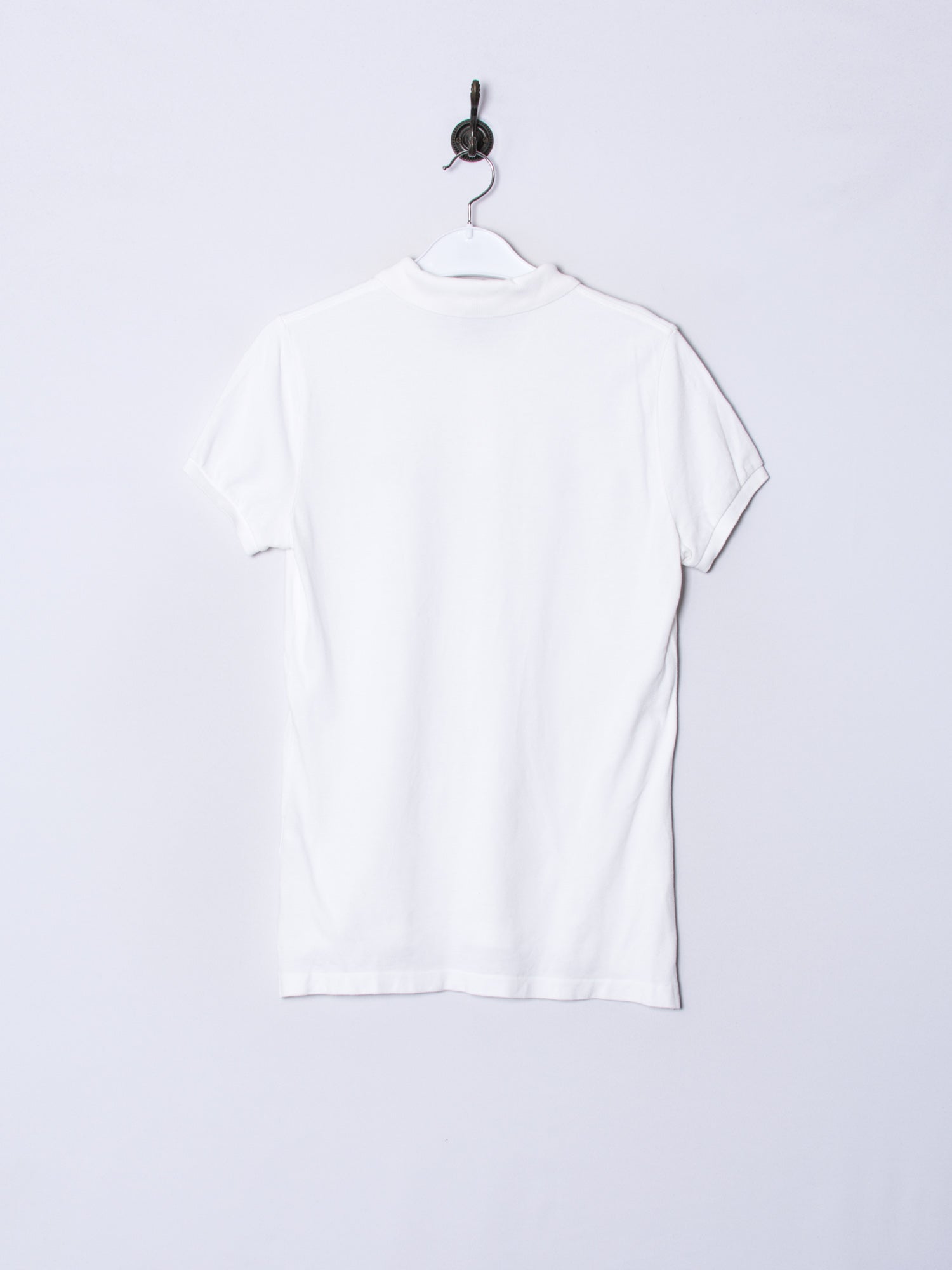 Polo Ralph Lauren Slim Fit White Polo Shirt.