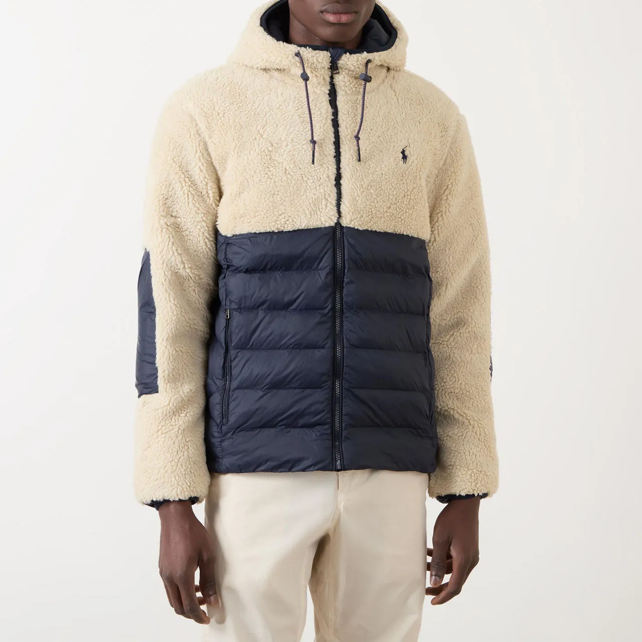 POLO RALPH LAUREN Terra Hybrid Hooded Jacket Navy