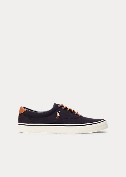 Polo Ralph Lauren Thornton Canvas Sneakers Black