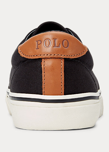 Polo Ralph Lauren Thornton Canvas Sneakers Black