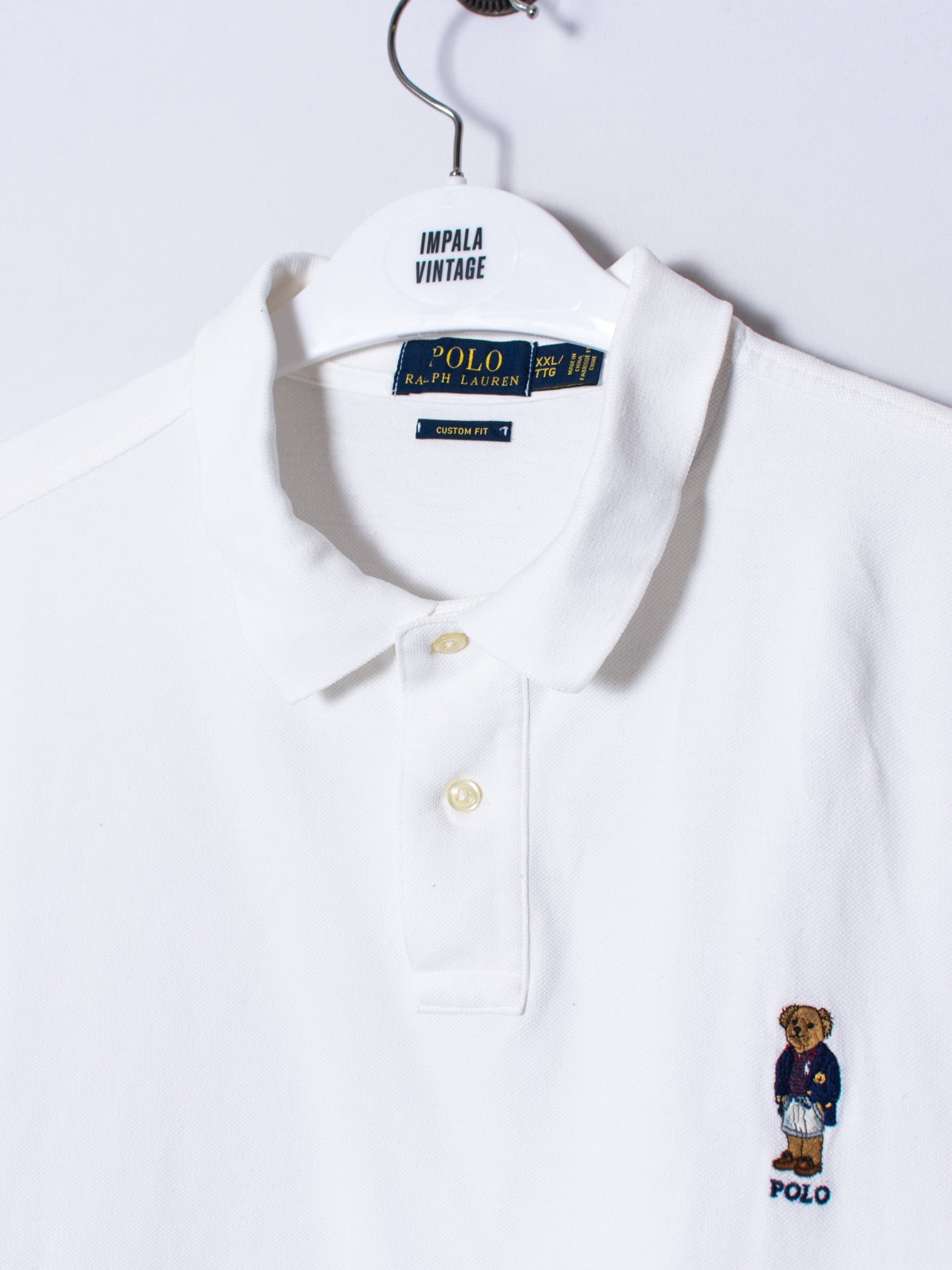 Polo Ralph Lauren White Polo Shirt