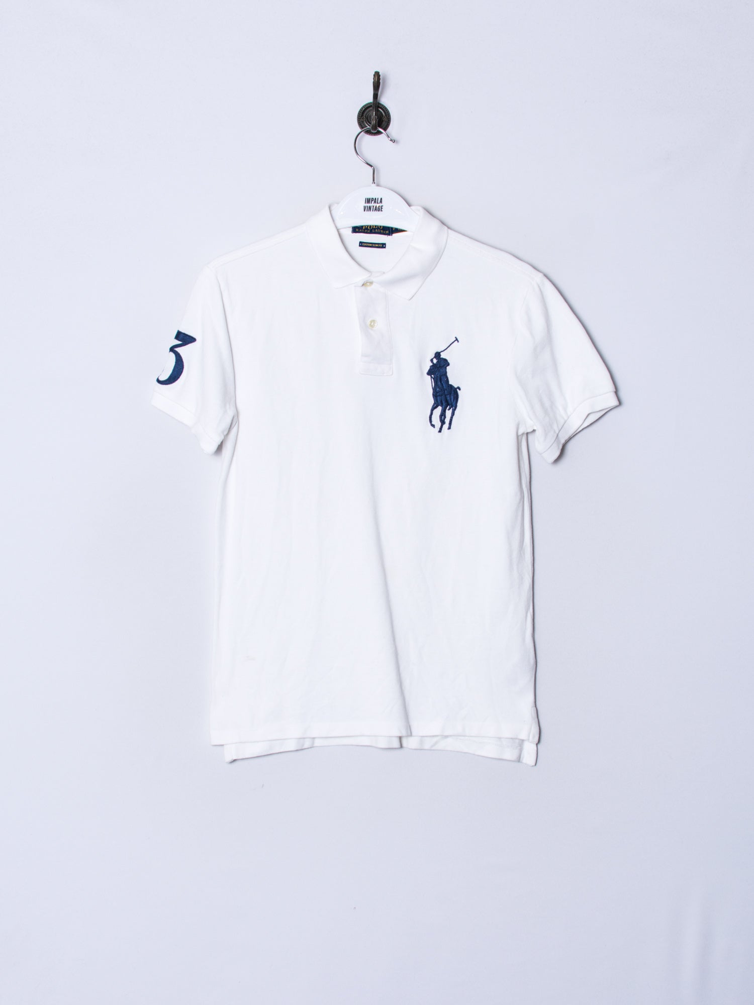 Polo Ralph Lauren White Polo Shirt.