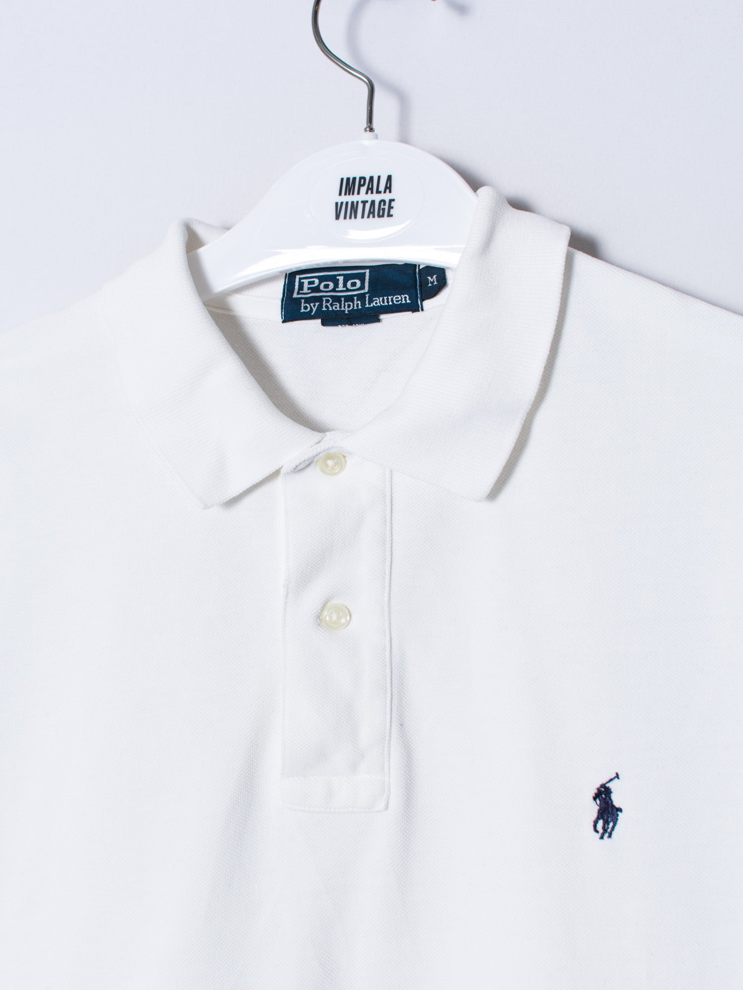 Polo Ralph Lauren White Polo Shirt