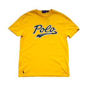 Polo Ralph Lauren Yellow Script Logo T-Shirt