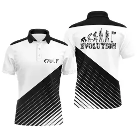 Polo Shirt, Golfer Humor Gift, Golf Evolution - CT06022322