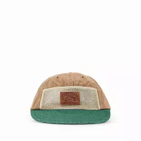 Polo Sportsman Cap in Rustic Tan with Vintage Pine Print