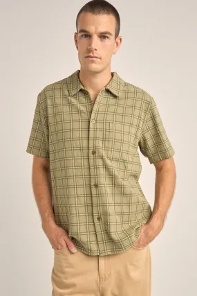 Green Postcard Checked Shirt