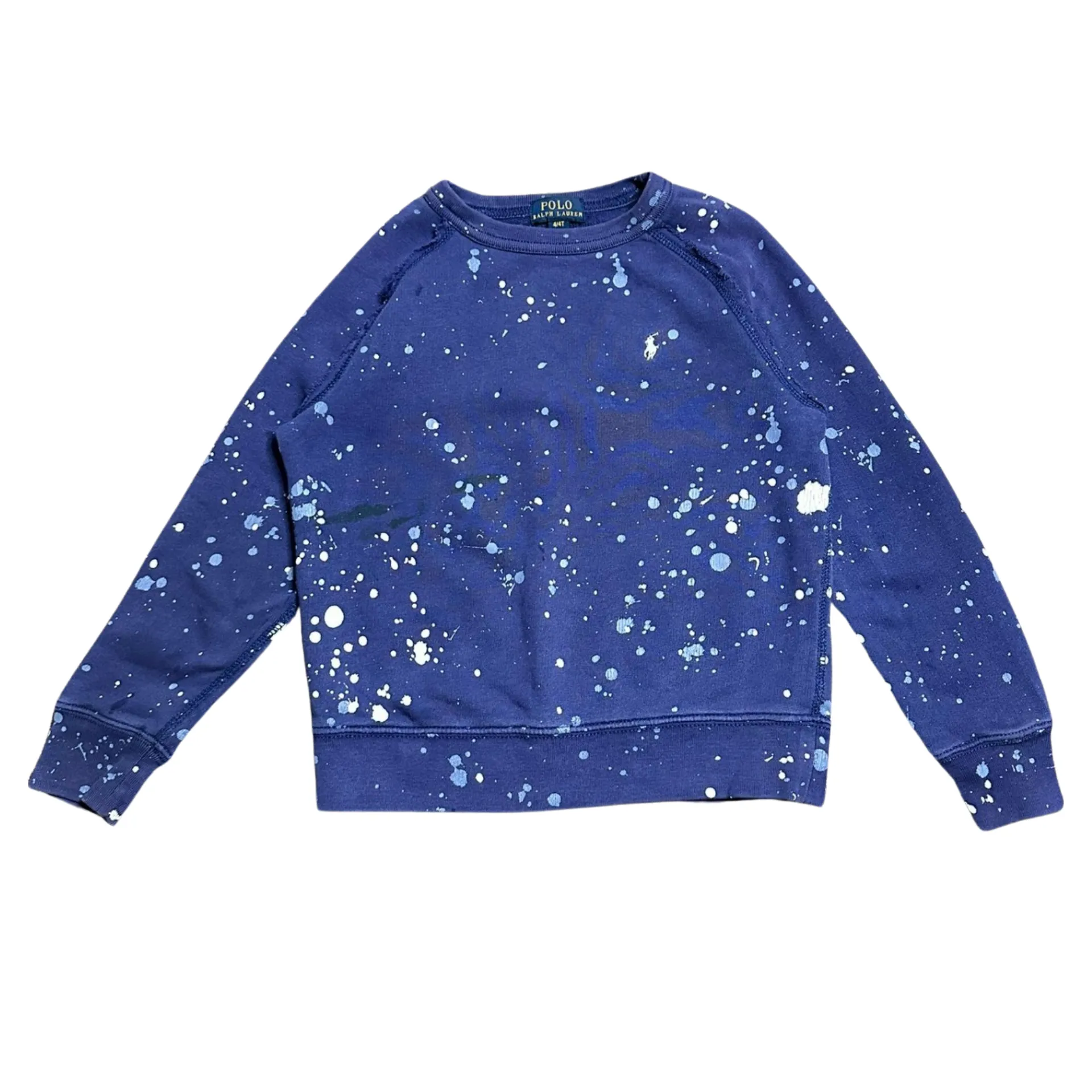 Ralph Lauren Paint Splatter Sweatshirt Polo