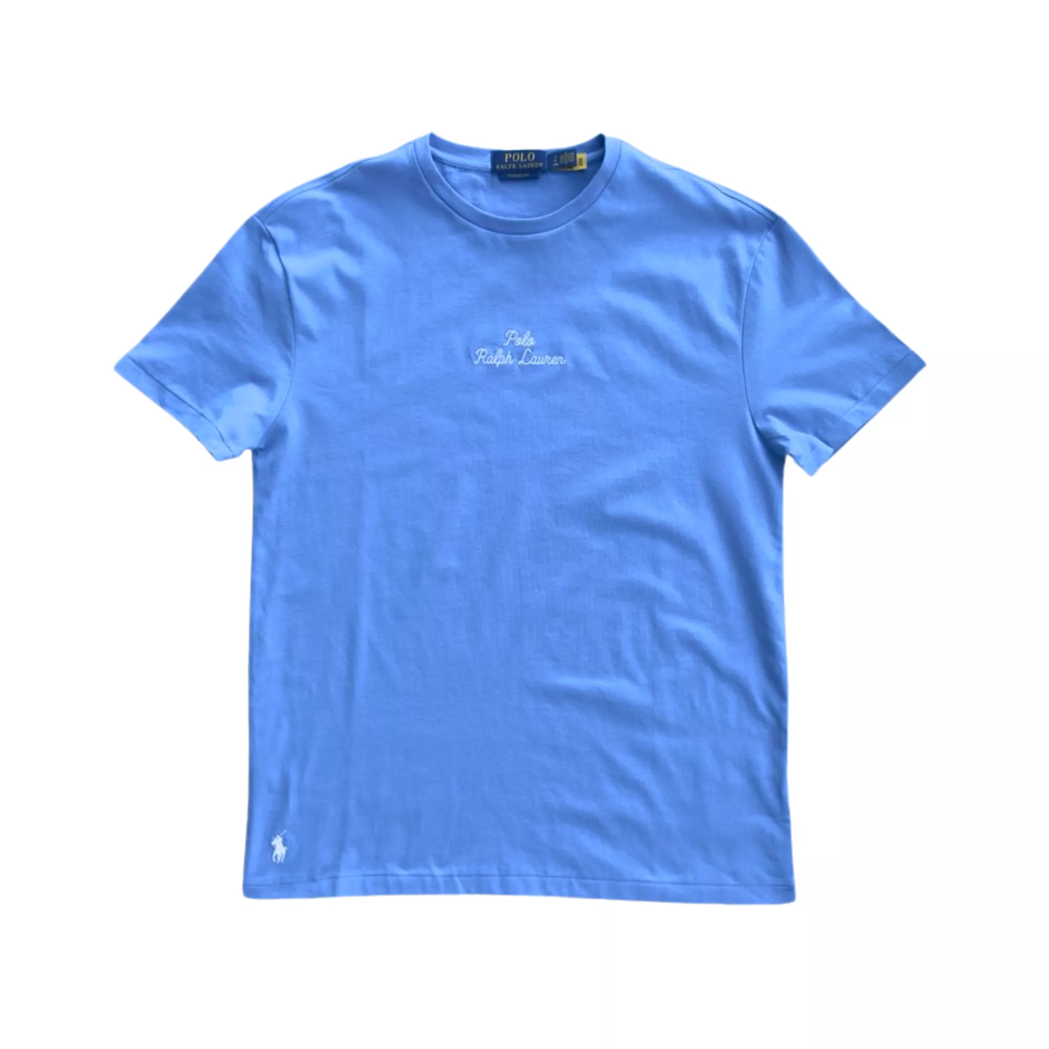 Ralph Lauren Sky Blue Polo Script T-shirt