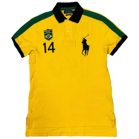 Ralph Lauren Spellout Brazil Polo Yellow S