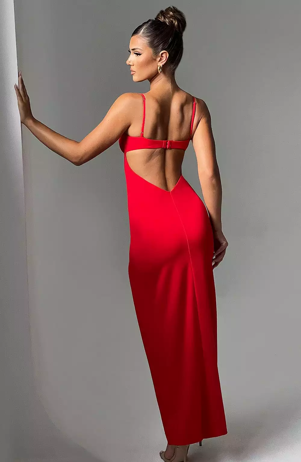 Red Asteria Maxi Dress