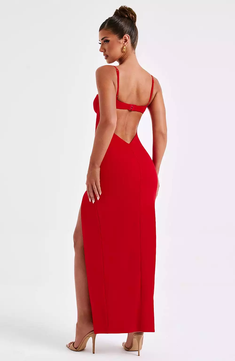 Red Asteria Maxi Dress