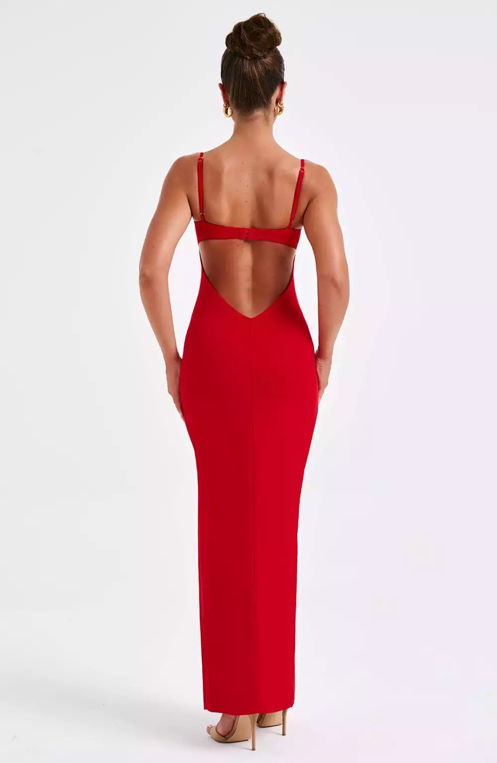 Red Asteria Maxi Dress