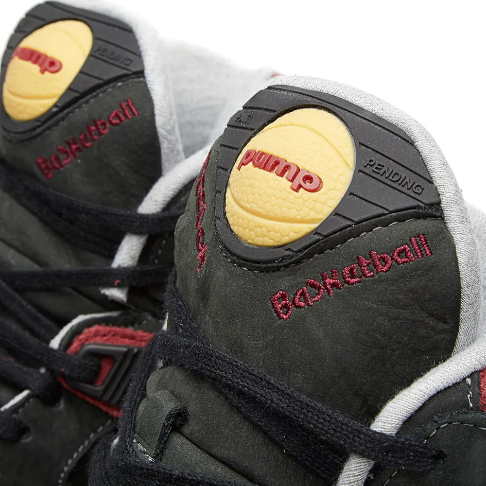 Reebok Bodega Pump Certified Light Grey Burgundy Black