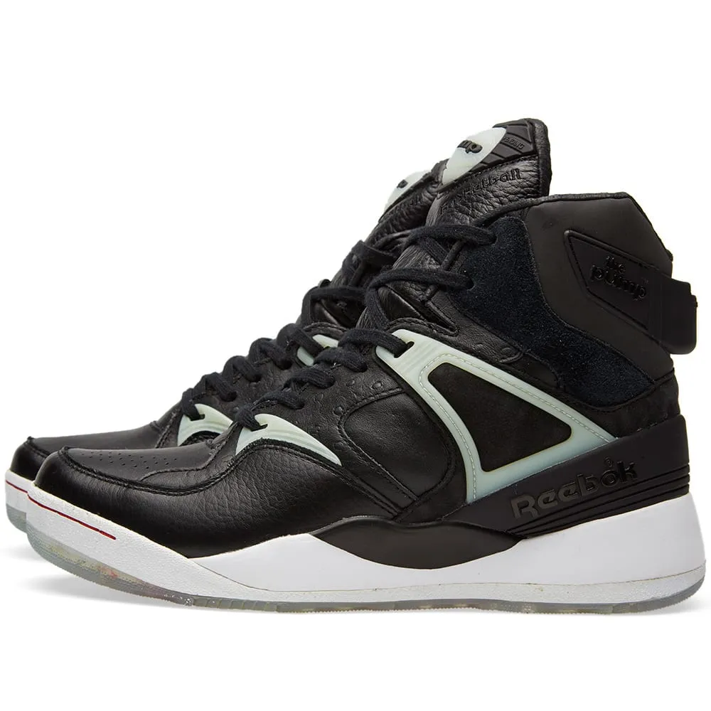 Reebok Burn Rubber Pump Certified Black GID White Scarlet