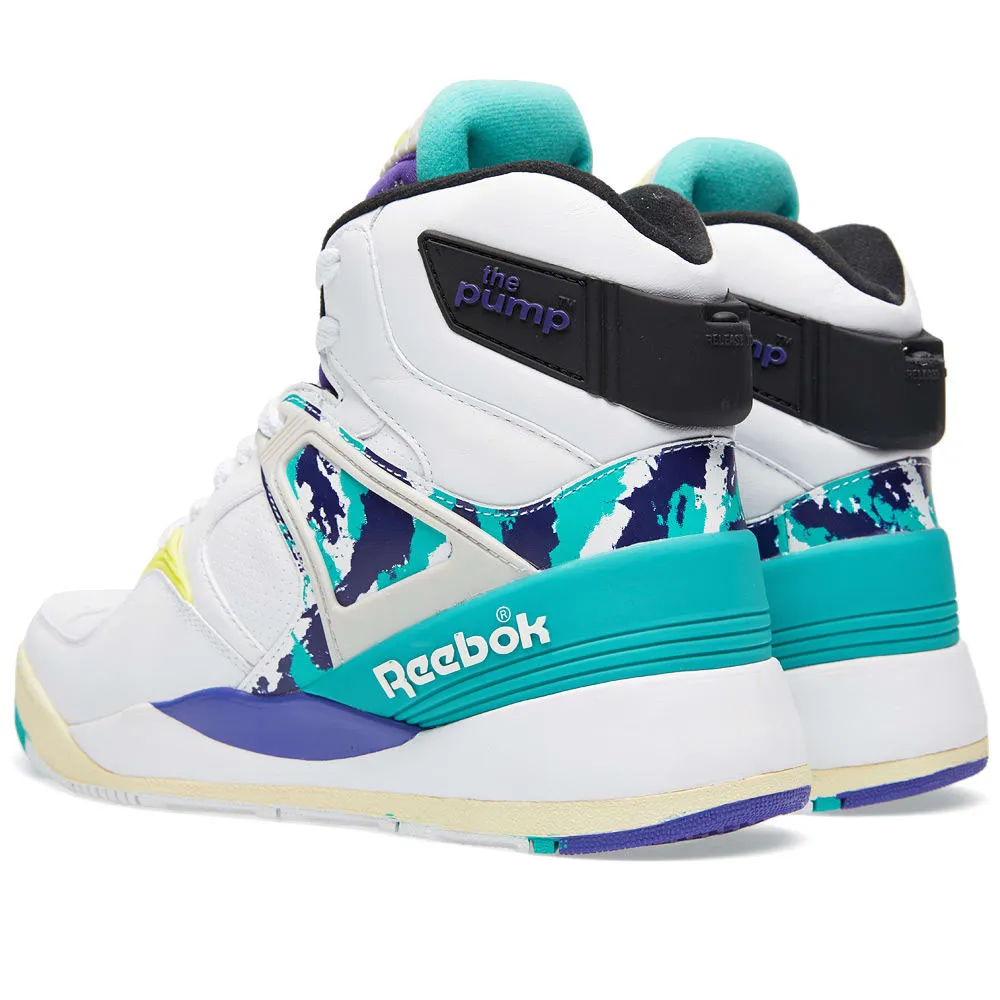 Reebok x Invincible White, Time Teal & Team Purple Pump Certified